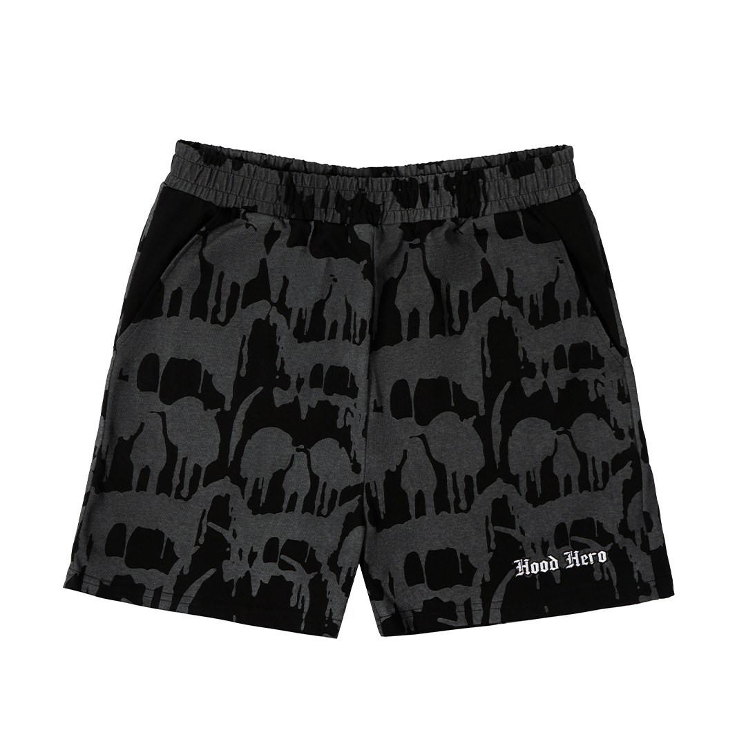 Shorts Skull - Black